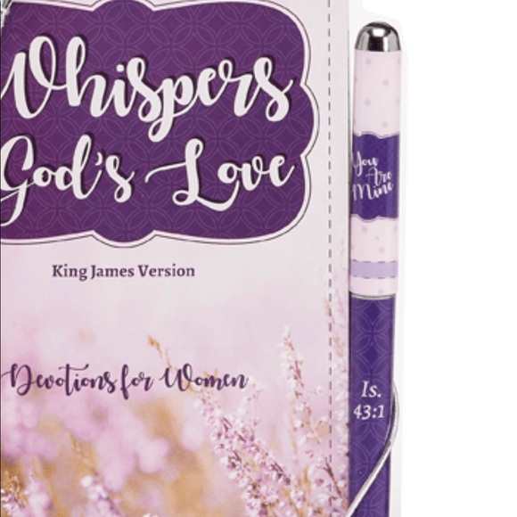 Whispers Of Gods Love Devotion Book & Pen Gift Set - Picture 5 of 7